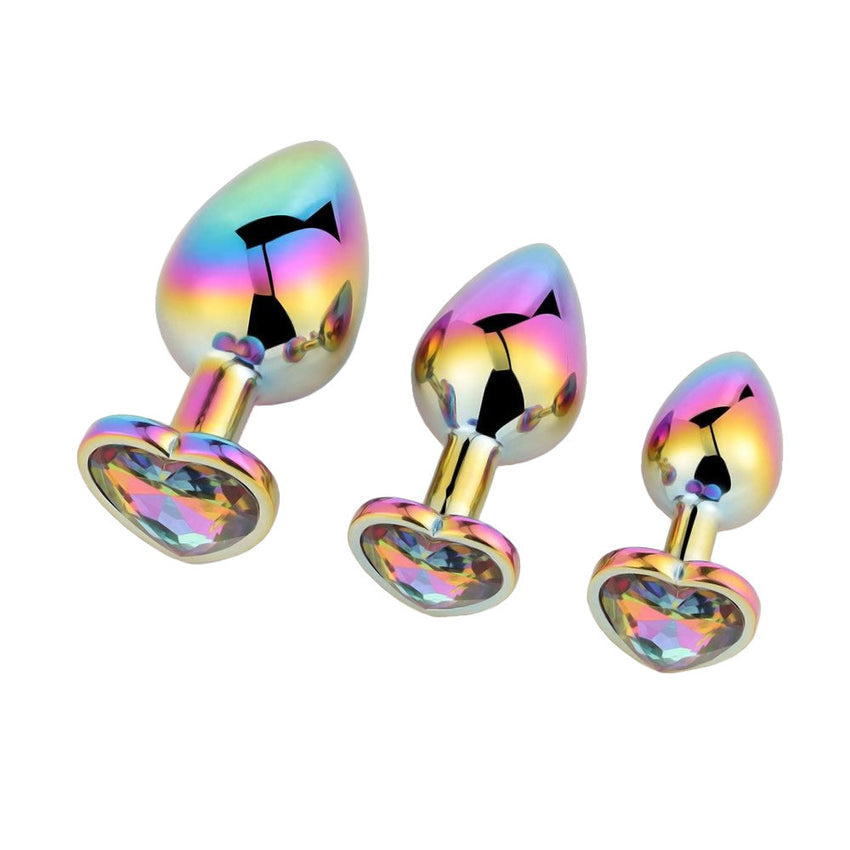 Gleaming Steel Butt Plug Set