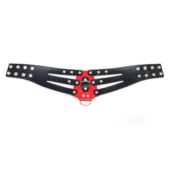 Seductive PU Leather Posture Collar