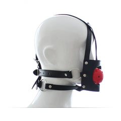 Adjustable Leather Sex Muzzle