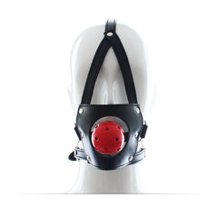 Adjustable Leather Sex Muzzle