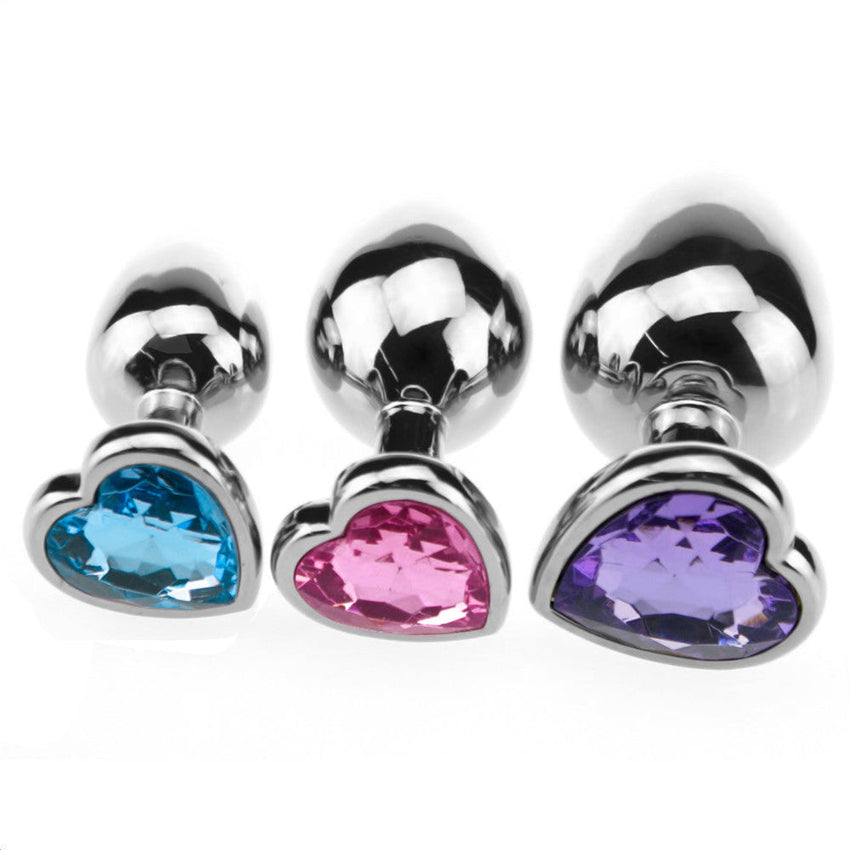 Candy Heart Anal Plug Set (3 Piece)