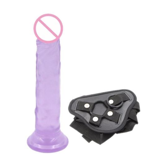 Sisandsis Dress Purple Strap On Dildo