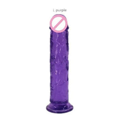 Crystal Jelly Dildo for Strap On