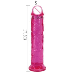 Crystal Jelly Dildo for Strap On