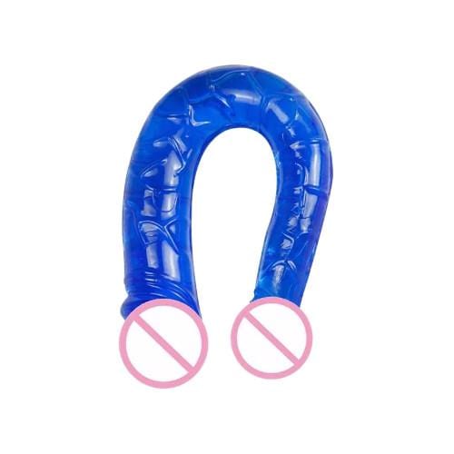 Sisandsis Dress U-Shaped Blue Dildo