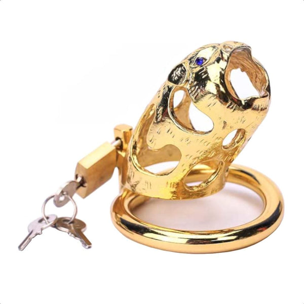 Wild Golden Ox Chastity Cage