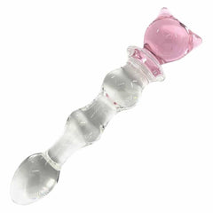 Moon And Star Glass Anal Plug Dildo