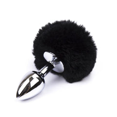 Stainless Steel Bunny Tail Plug