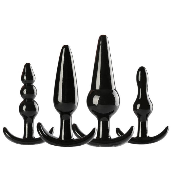 Versatile Silicone Anal Plug Set (4 Piece)