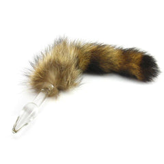 13' Sisandsis Dress Glass Brown Fox Tail Plug