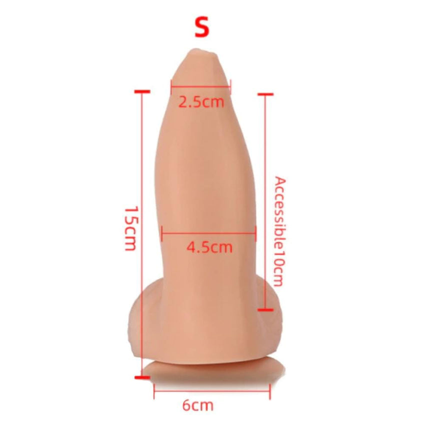 Sisandsis Dress Huge Silicone Dildo