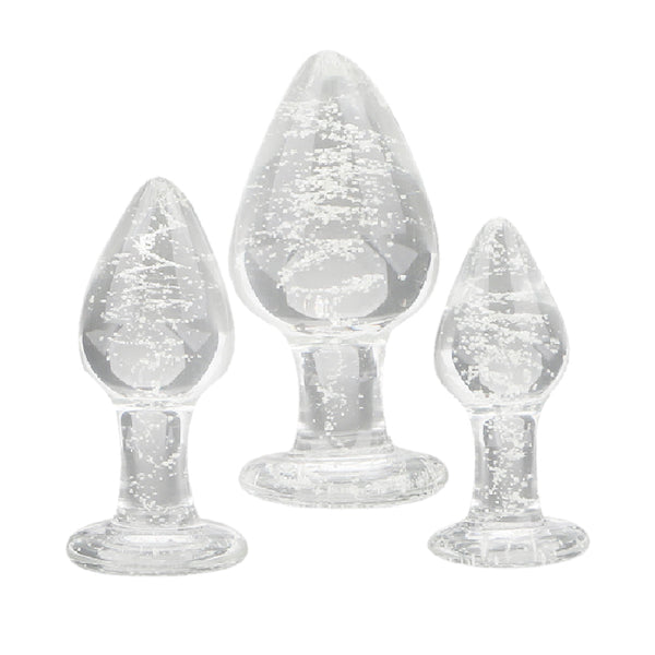 Sisandsis Dress Glass Plug Set (3 Piece)