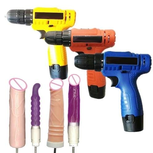 Easy to Carry Dildo Drill Set