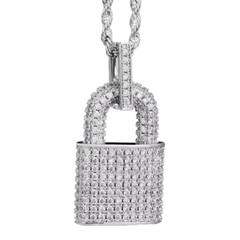 Men's Padlock Necklace