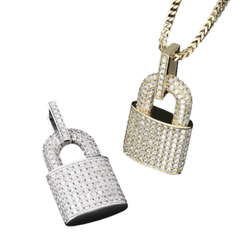 Men's Padlock Necklace