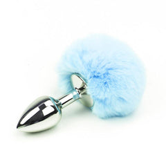 Stainless Steel Bunny Tail Plug