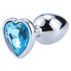 Steel Princess Heart Anal Plug