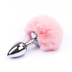 Stainless Bunny Tail Plug