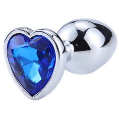 Steel Princess Heart Anal Plug