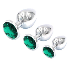 Shimmering Gem Plug Set (3 Piece)