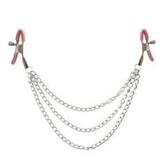 Fashionable Nipple Clamps With Chain