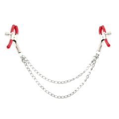 Dual Layer Nipple Clamps With Chain