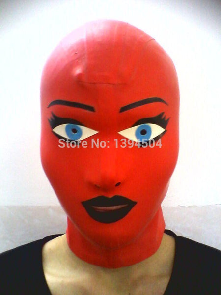 Sisandsis Dress Latex Doll Mask