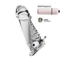 Sisandsis Dress Sleeve Penis Vibrator for Men