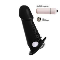 Sisandsis Dress Sleeve Penis Vibrator for Men