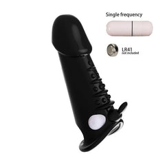 Sisandsis Dress Sleeve Penis Vibrator for Men