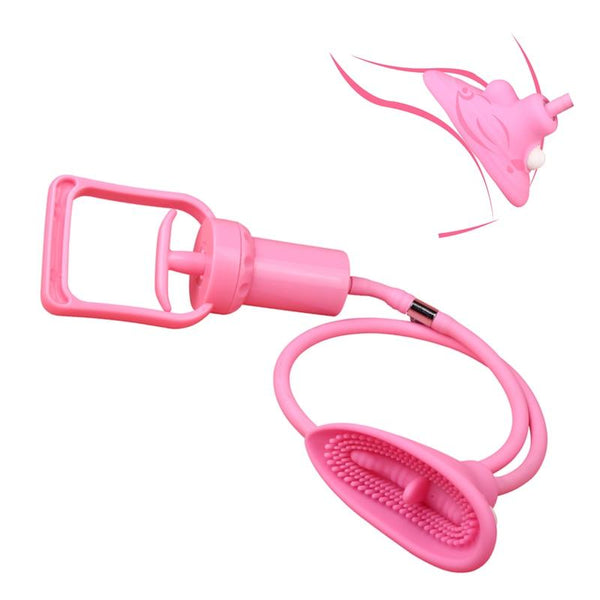 Fancy Pink Clitoral Pump