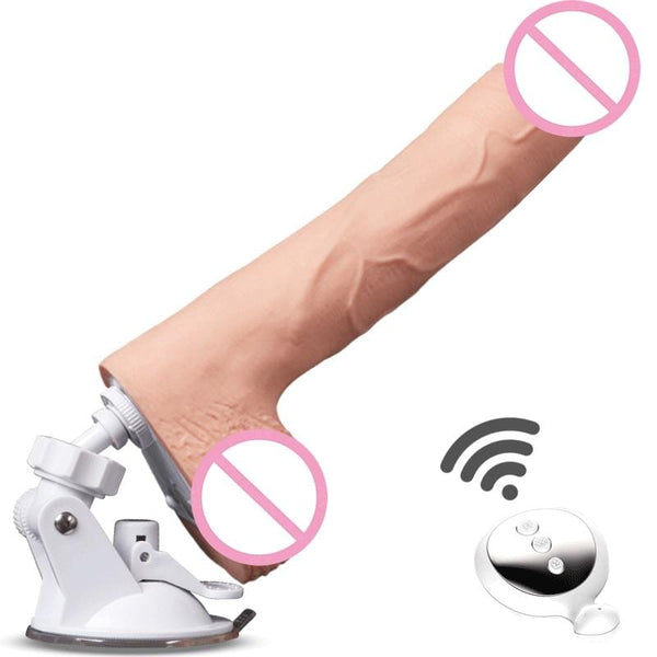 Remote Controlled Telescopic Sex Machine