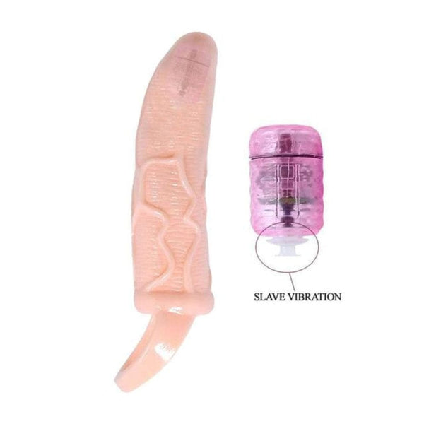 Sisandsis Dress Texture Vibrating Penis Sleeve