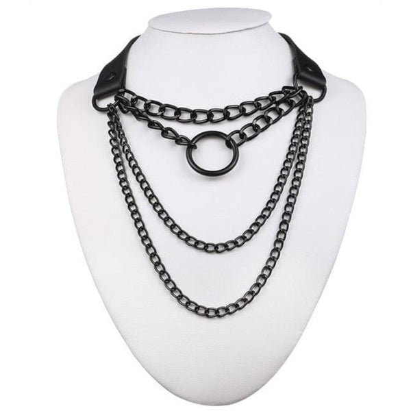 Sisandsis Dress Bondage Choker