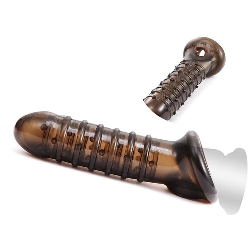 Ribbed Sensations Silicone Penis Sleeve