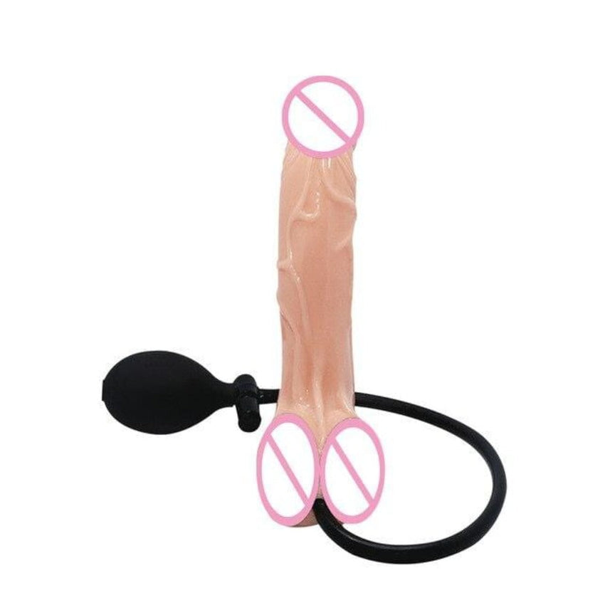 Fulfill Your Sisandsis Dresss Inflatable Dildo