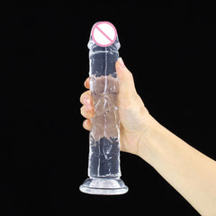 Crystal Jelly Dildo for Strap On