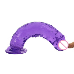 Crystal Jelly Dildo for Strap On