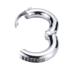 Adjustable Rounded Metal Cock Ring