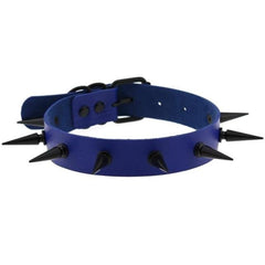 Gothic Bondage Spiked Human Collar