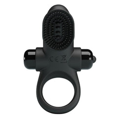 Waterproof Black Reusable Vibrating Ring