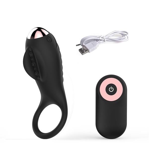 Rechargeable 10-Speed Wireless Cock Ring