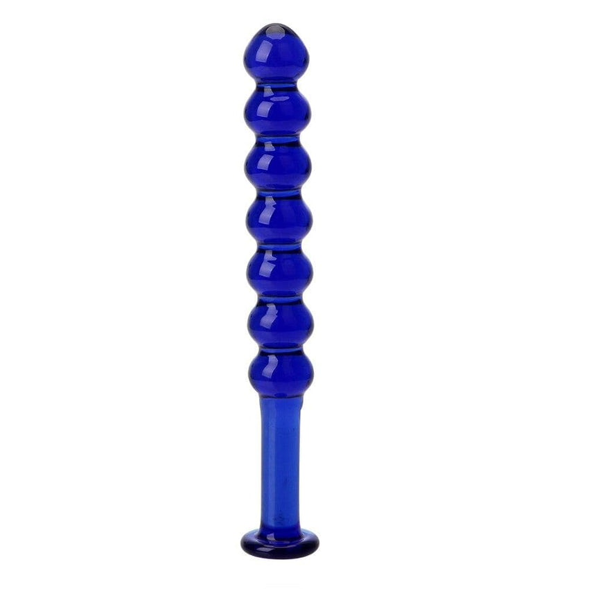 Smooth Penetration Blue Anal Beads