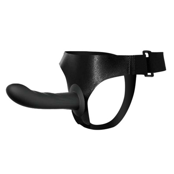 Stylish 6-Inch Black Strap On