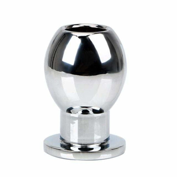 Sisandsis Dress Smooth Metal Hollow Butt Plug