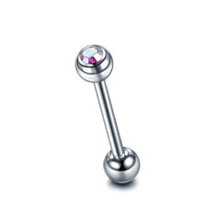 Fancy 14G Titanium Nipple Barbells