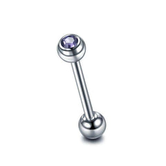 Fancy 14G Titanium Nipple Barbells