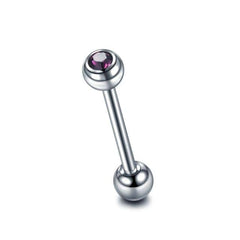 Fancy 14G Titanium Nipple Barbells