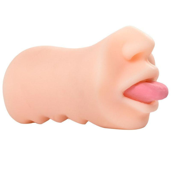 Wide Open Realistic Blowjob Toy