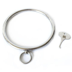 Rounded Stainless Locking Eternity Collar